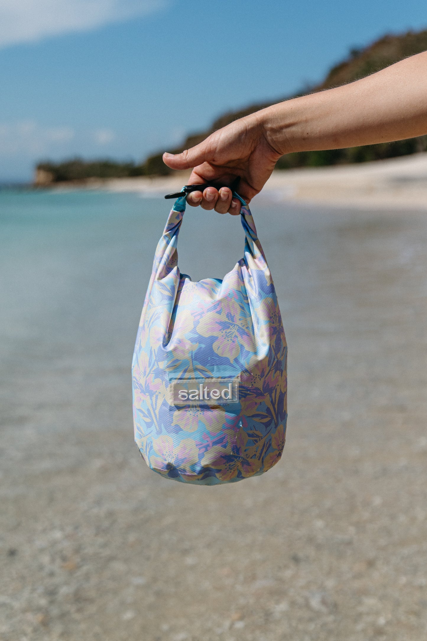 Salted Dry Bag- Hibiscus Bliss 🌺