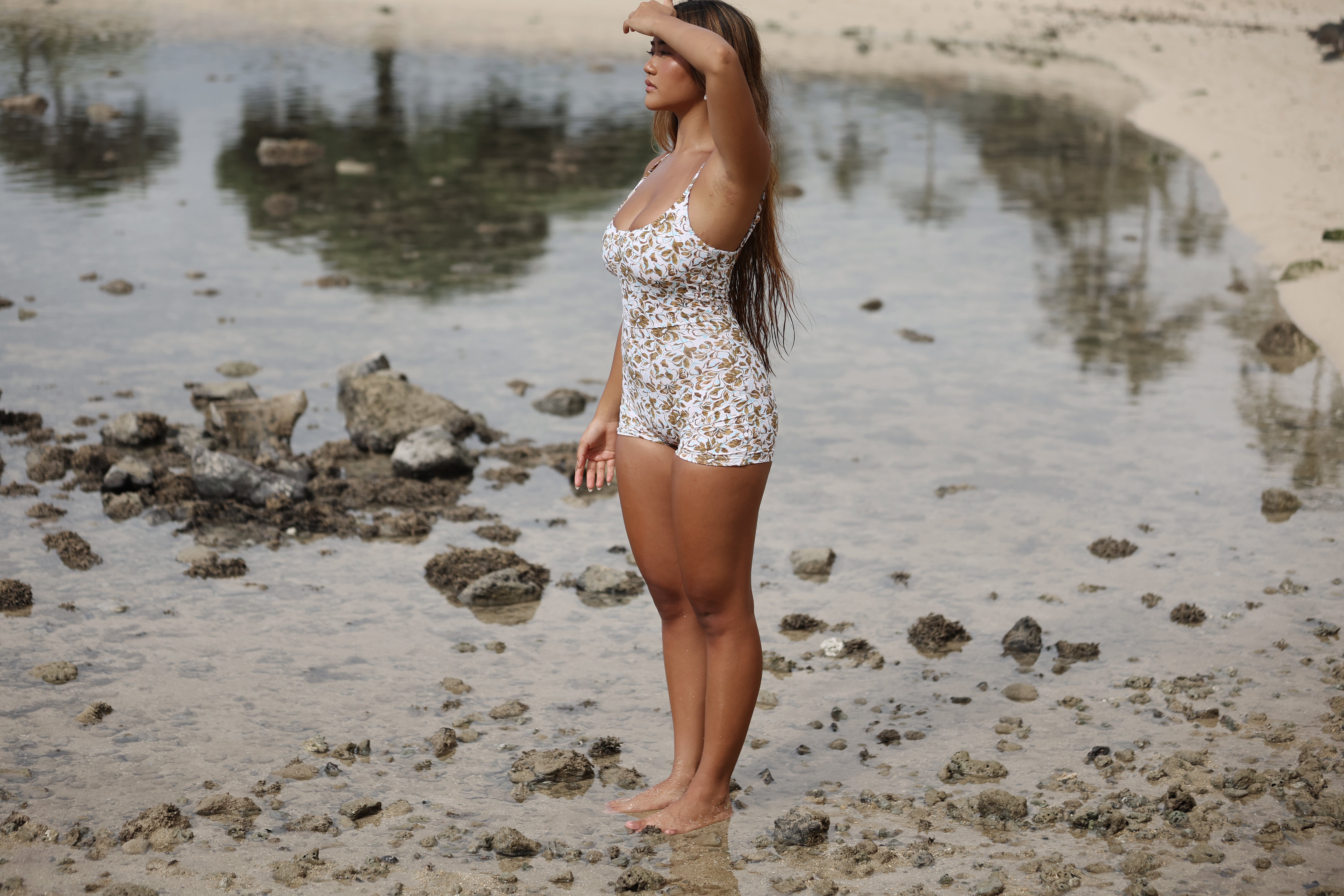 【新品】Salted swim Body Suit ワンピース水着 Active Swim Bodysuit Bloom – Salted Surf Co.
