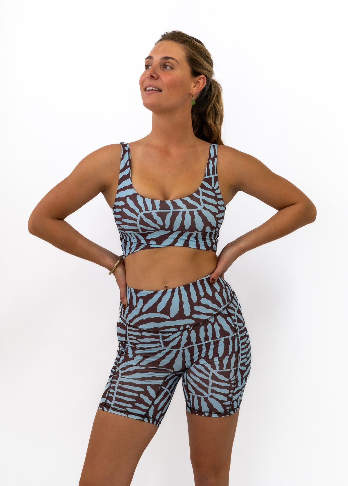 Surf Bra Coral Sea