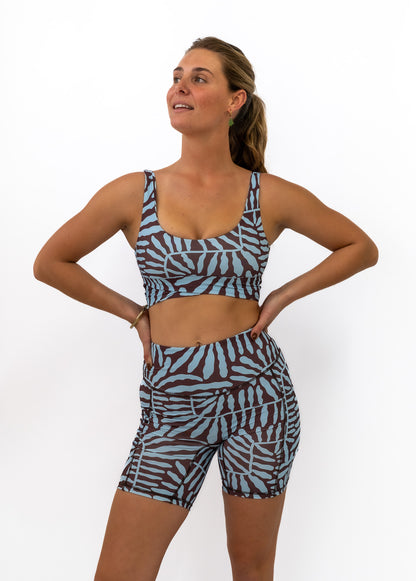 Surf Bra Coral Sea
