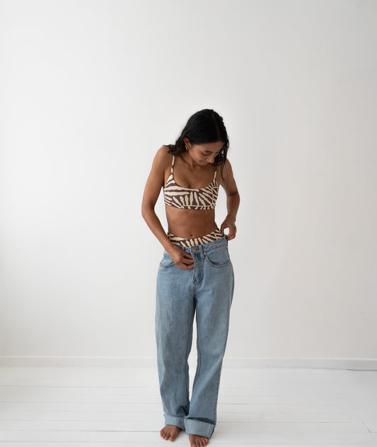 Active Swim Bralette Coral Sands