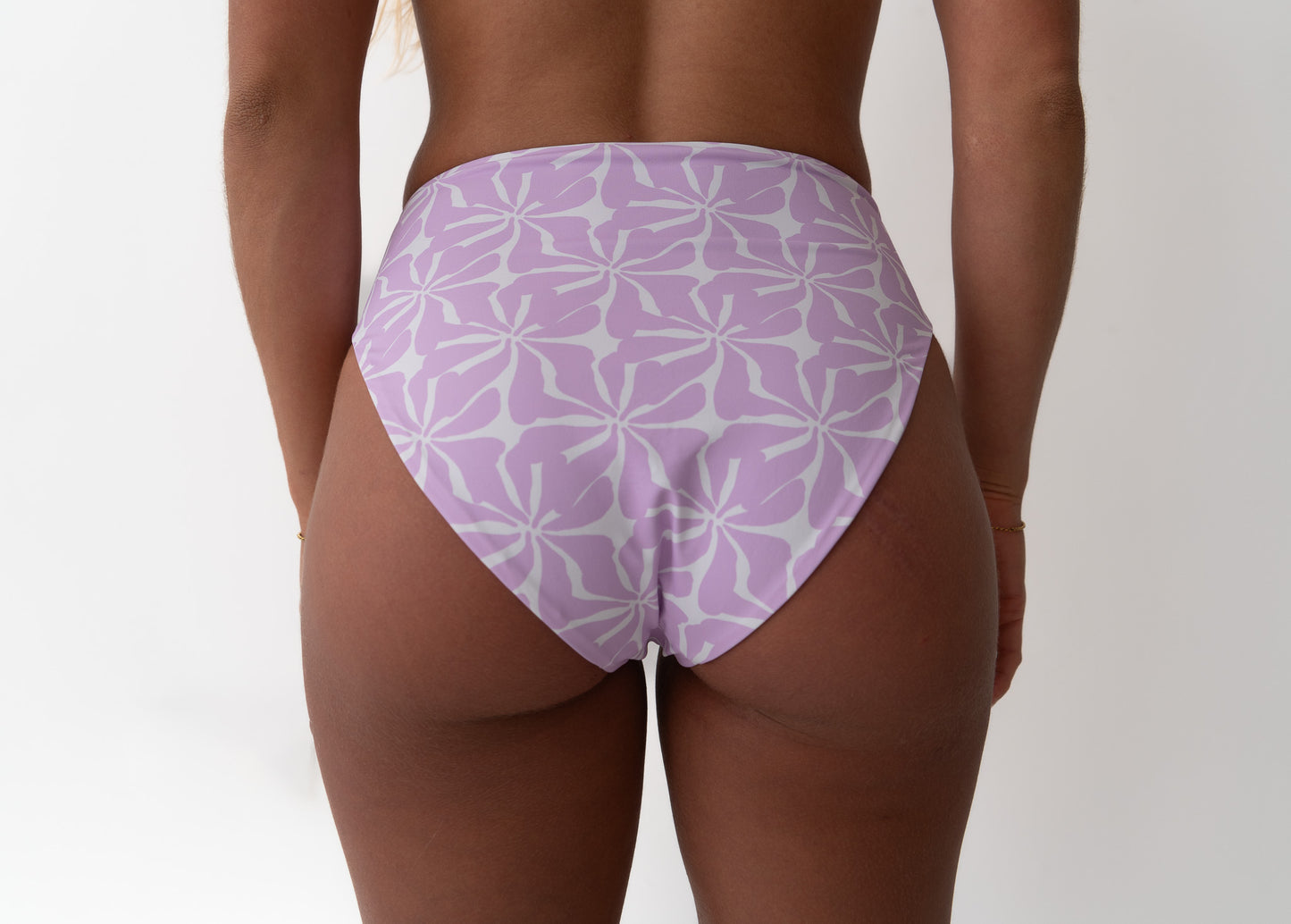 Mid Waist Bikini Bottom Island Idyll