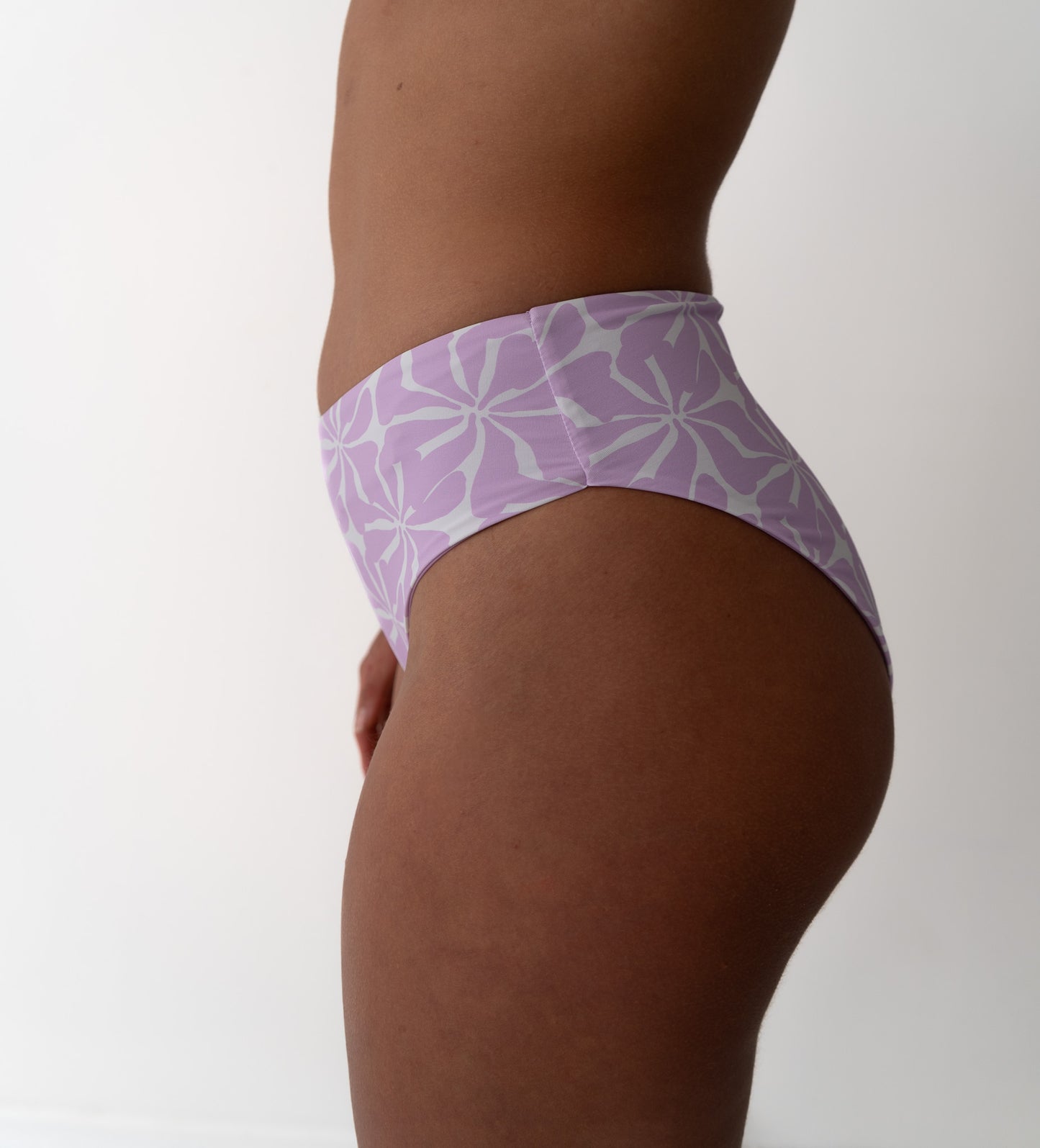 Mid Waist Bikini Bottom Island Idyll