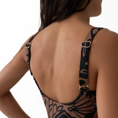 Contour Bodysuit Coco Shell