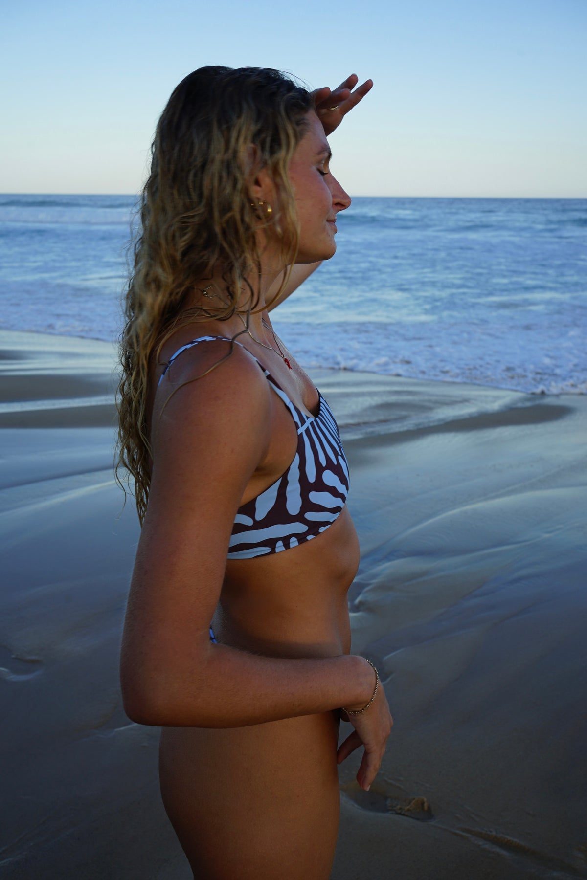 Adjustable Cheeky Bottom Coral Sea