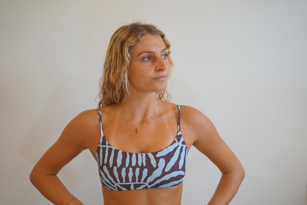 Adjustable Cheeky Bottom Coral Sea