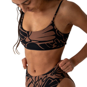 Active Swim Bralette Coco Shell