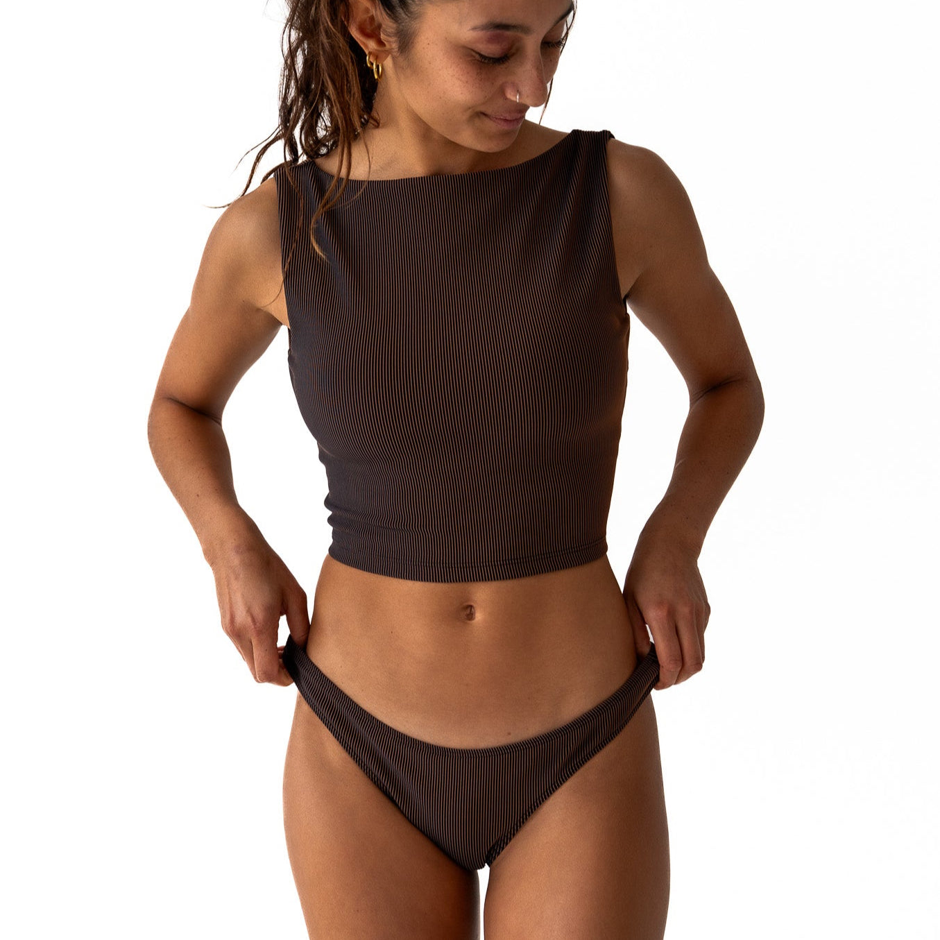 Surf Crop- Luxe Rib