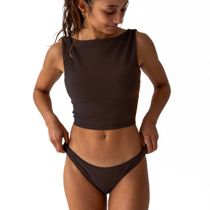 Surf Crop- Luxe Rib
