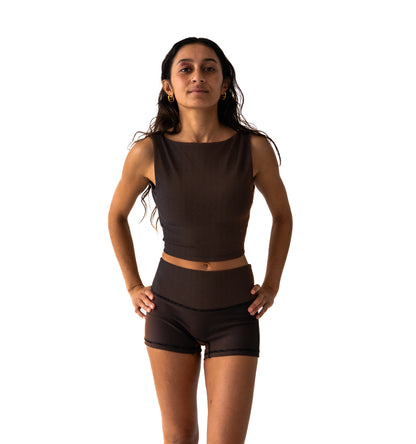 Surf Crop- Luxe Rib