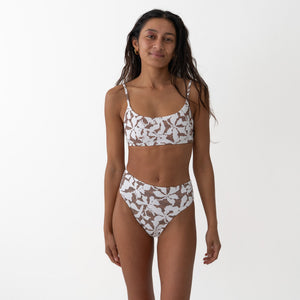Mid Waist Bikini Bottom Oasis