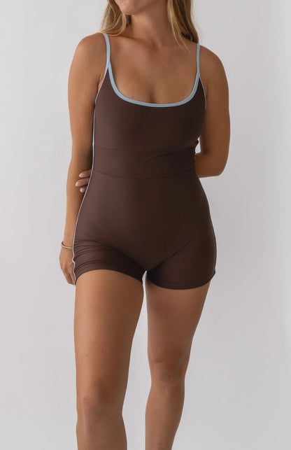 Active Swim Bodysuit Iced Mocha