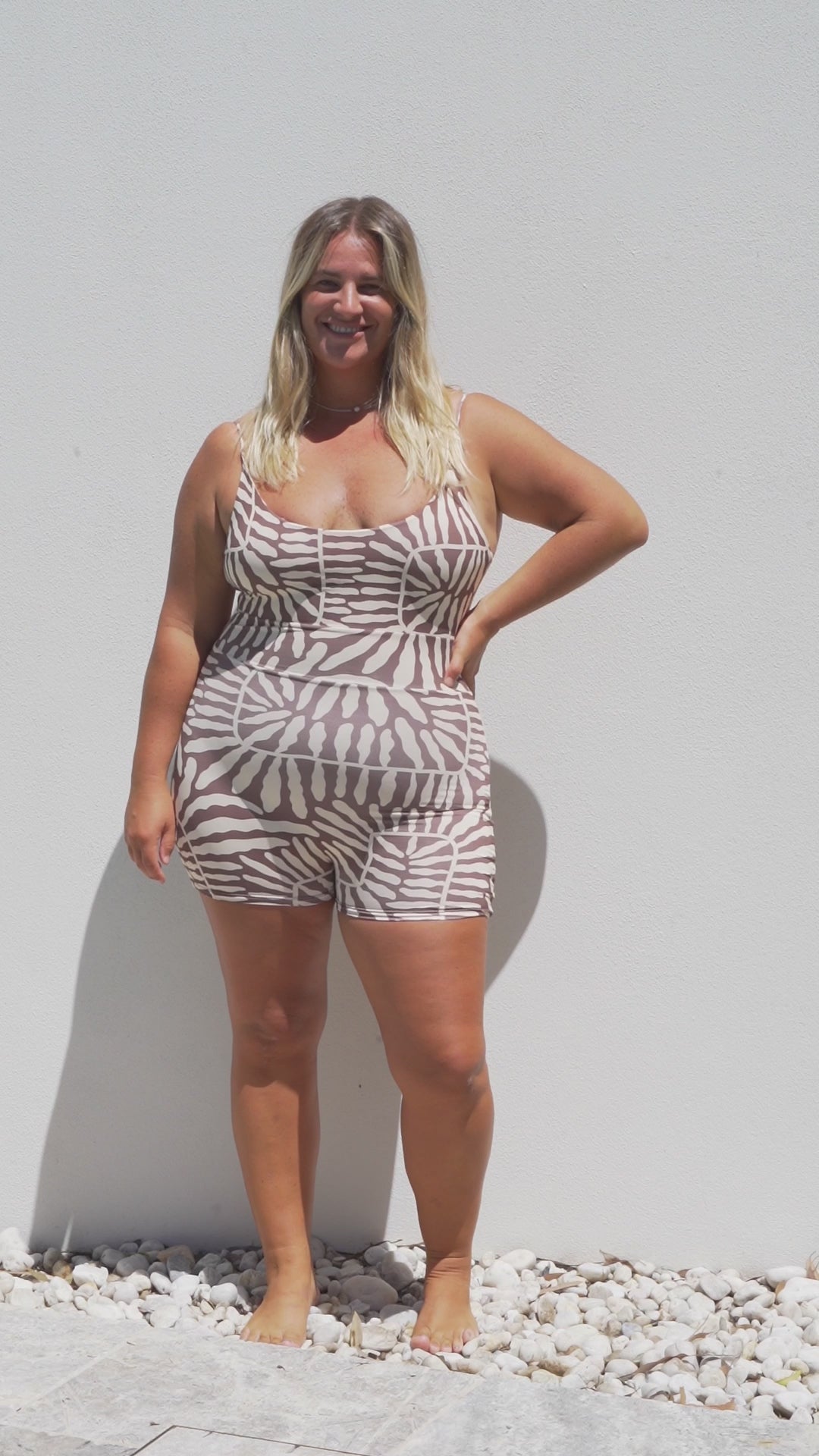 Active Swim Body Suit Coral Sands – Salted Surf Co.