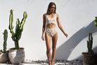 Waikiki Queens - High Waist Bikini Bottom - Salted Surf Co.